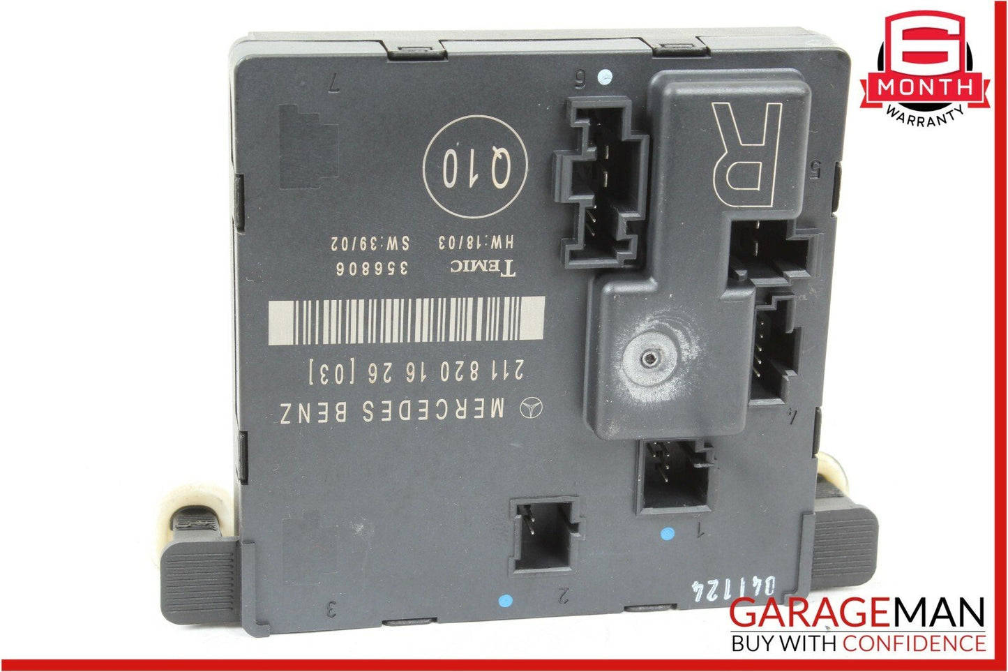 03-06 Mercedes W211 E350 E500 Rear Right Passenger Side Door Control Module Q10