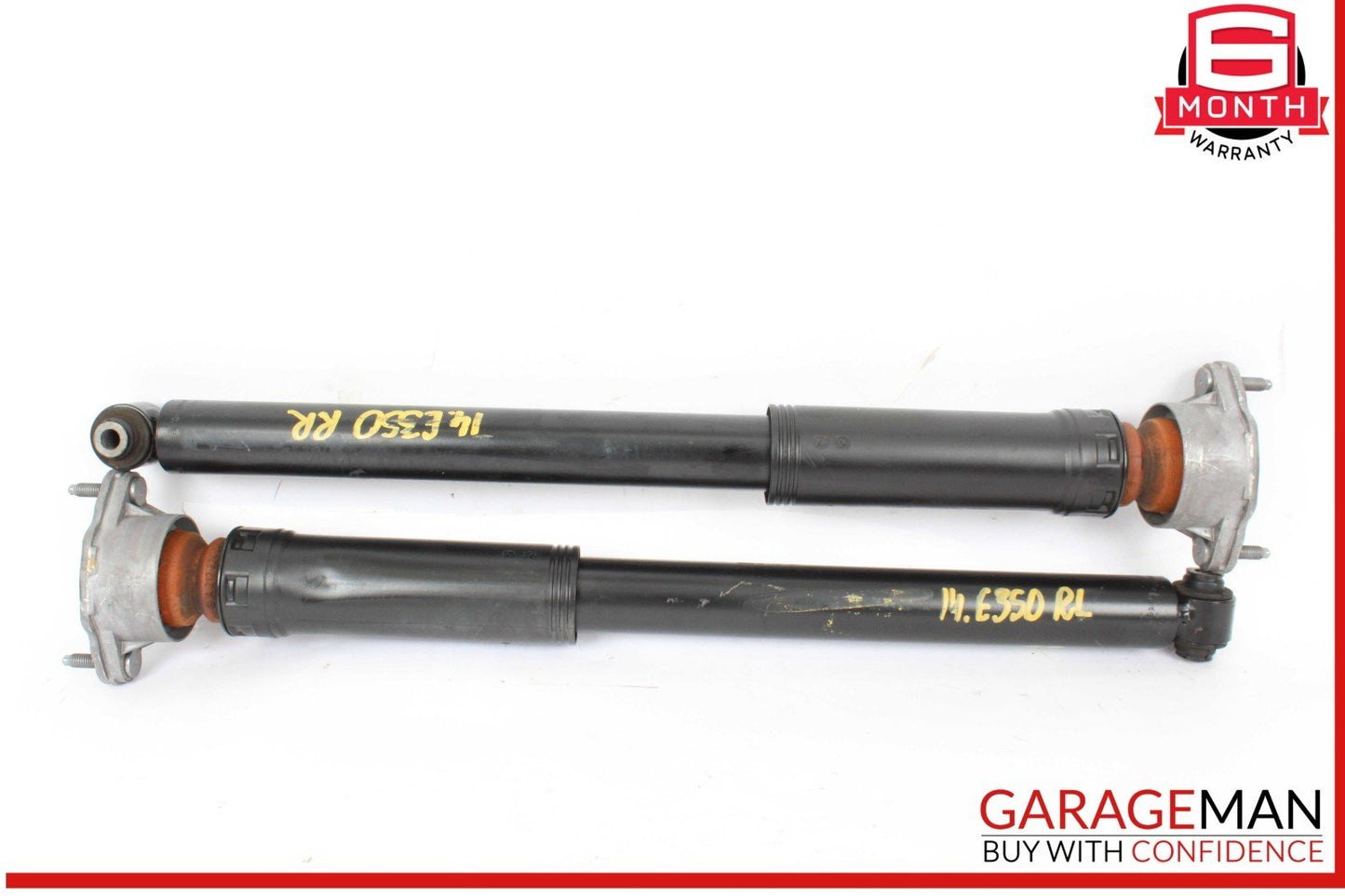 10-16 Mercedes W212 E350 Rear Left And Rear Right Side Shock Strut Absorber Set