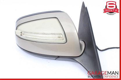 08-09 Mercedes W204 C300 C350 Front Right Side Mirror Rear View Door Beige OEM