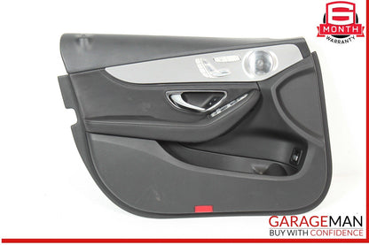 15-18 Mercedes W205 C300 C350e Front Left Side Interior Door Panel OEM