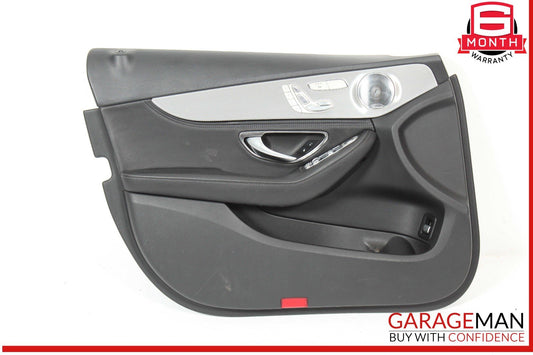 15-18 Mercedes W205 C300 C350e Front Left Side Interior Door Panel OEM