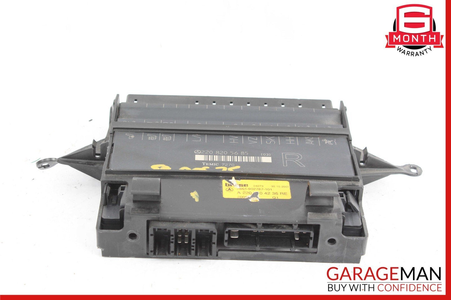 03-06 Mercedes W216 CL550 Front Right Passenger Side Seat Control Module Unit
