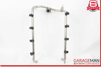 03-06 Porsche Cayenne Turbo 955 Fuel Injection Rail Fuel Pipe w/ Injectors