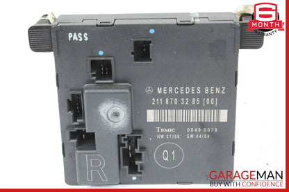 06-11 Mercedes W211 E350 CLS350 Rear Right Passenger Side Door Control Module