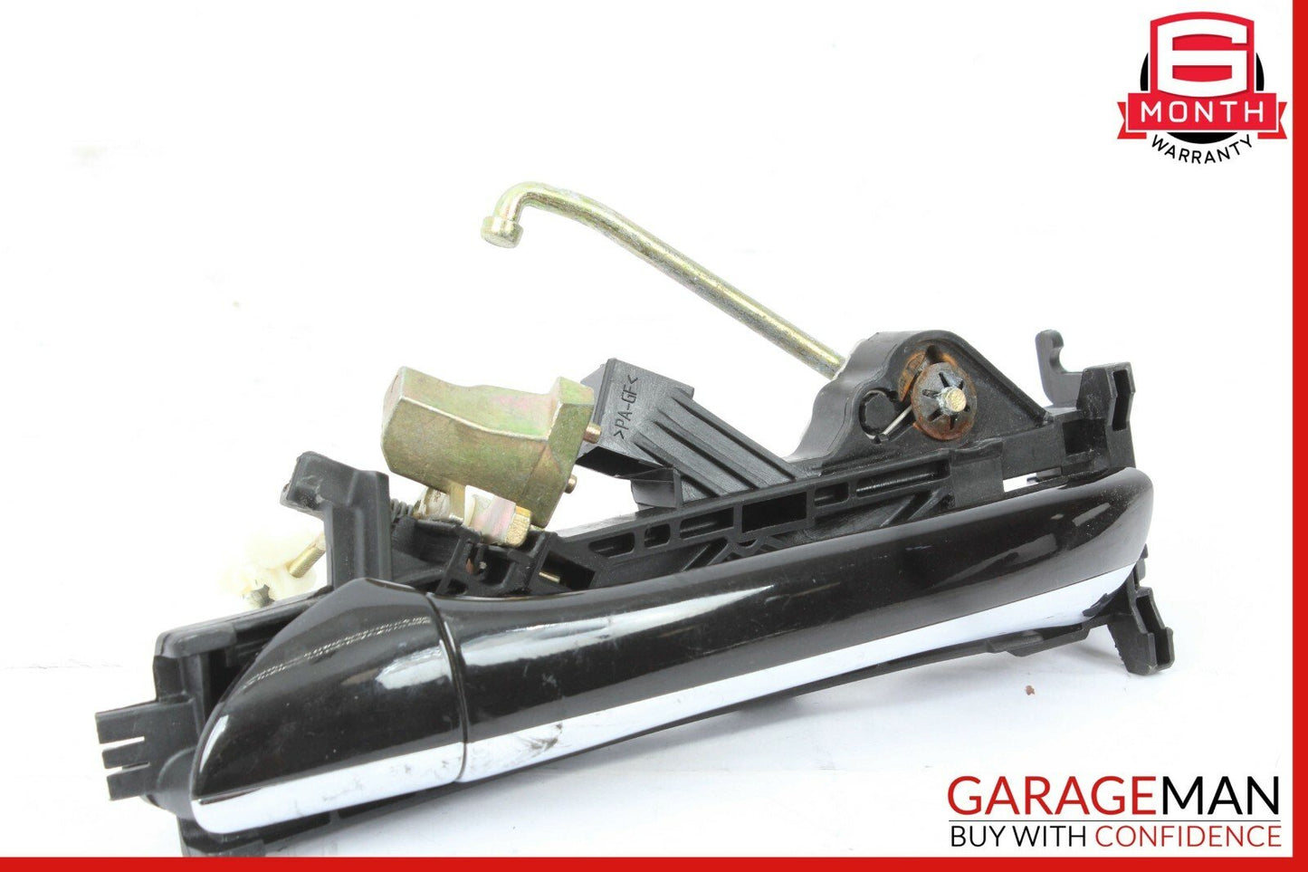 00-06 Mercedes W220 S500 S55 AMG Rear Left Side Exterior Door Handle Black OEM