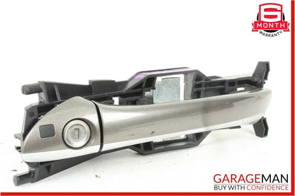 03-09 Mercedes W209 CLK350 Front Left Side Exterior Door Handle Indium Gray OEM