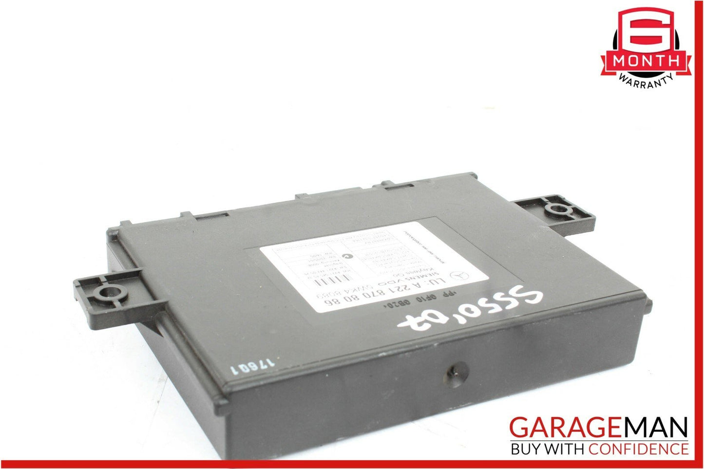 07-14 Mercedes S550 S600 Keyless Go Door Entry Control Controller Module Unit