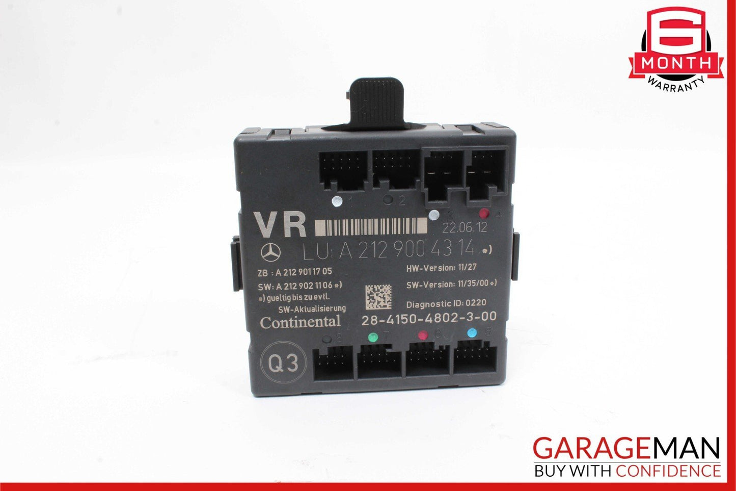 08-18 Mercedes W212 E350 E550 CLS550 Front Right Side Door Control Module