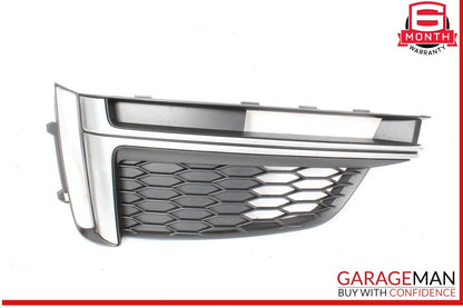 18-24 Audi S5 Front Left Driver Side Bumper Foglight Fog Light Grille Cover OEM