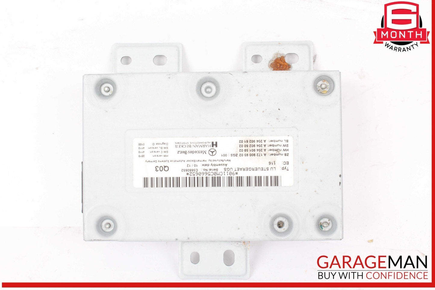 10-18 Mercedes W218 CLS550 Communication Interface Module 1729009302 OEM