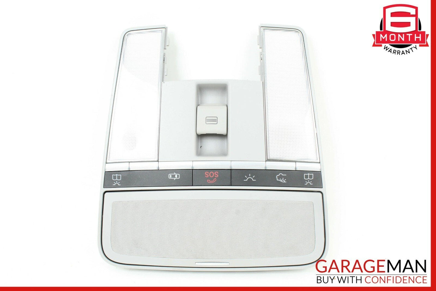 07-09 Mercedes W221 S550 Overhead Dome Light Sunroof Control Gray OEM