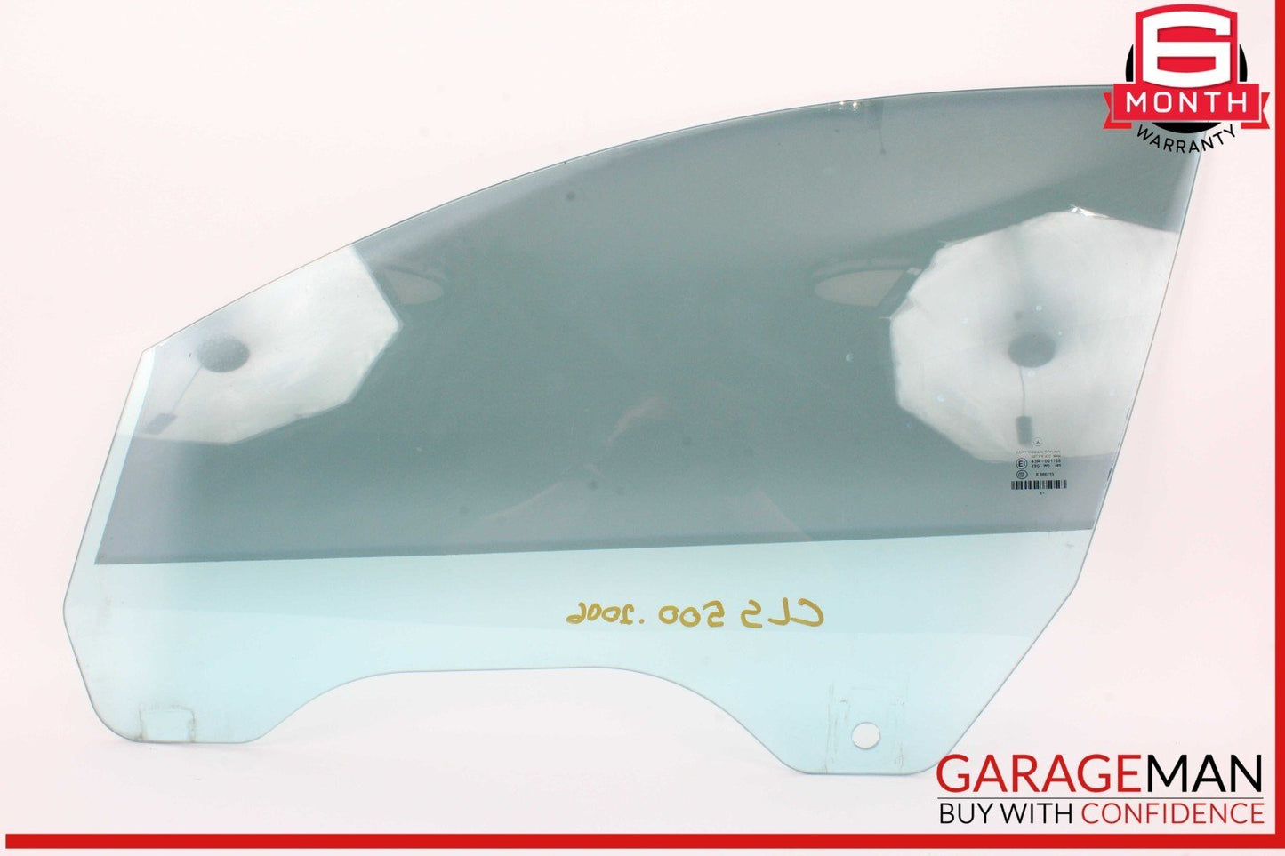 06-11 Mercedes W219 CLS500 CLS550 Front Left Driver Side Door Window Glass