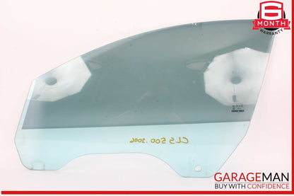 06-11 Mercedes W219 CLS500 CLS550 Front Left Driver Side Door Window Glass