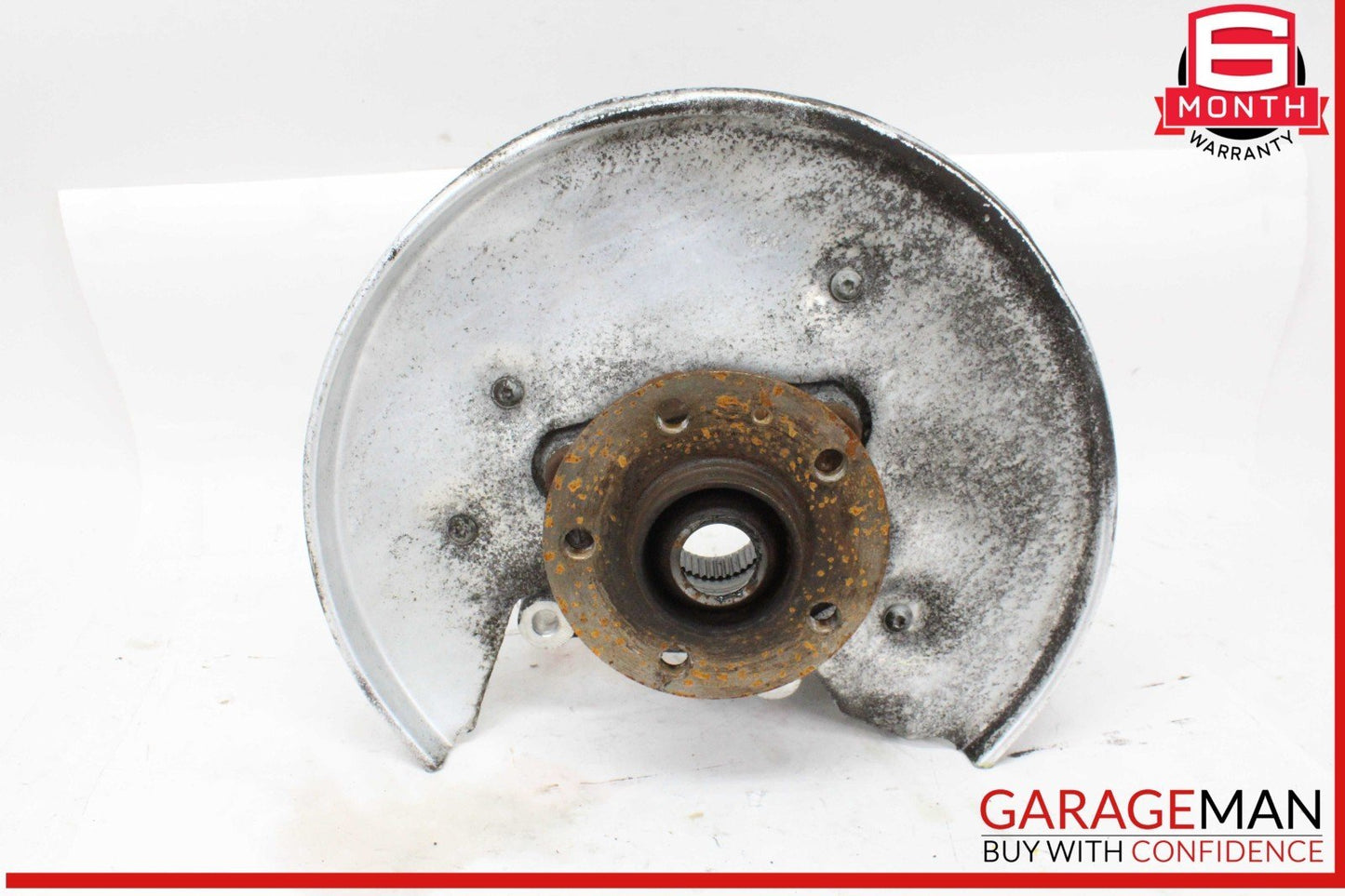 09-18 Audi A6 S4 Rear Left Driver Side Spindle Knuckle Wheel Hub 8K0505431AR OEM