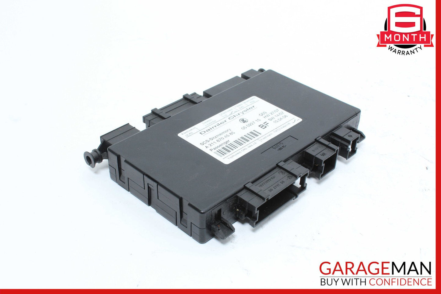 03-12 Mercedes W211 E350 SLK350 Front Right Seat Control Module 2118704585 OEM