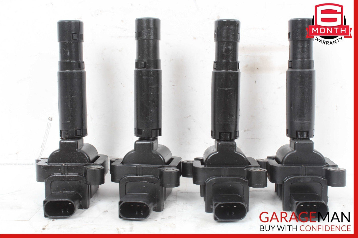 12-15 Mercedes W204 C250 Engine Ignition Coil Spark Plug 0001502580 Set of 4 OEM
