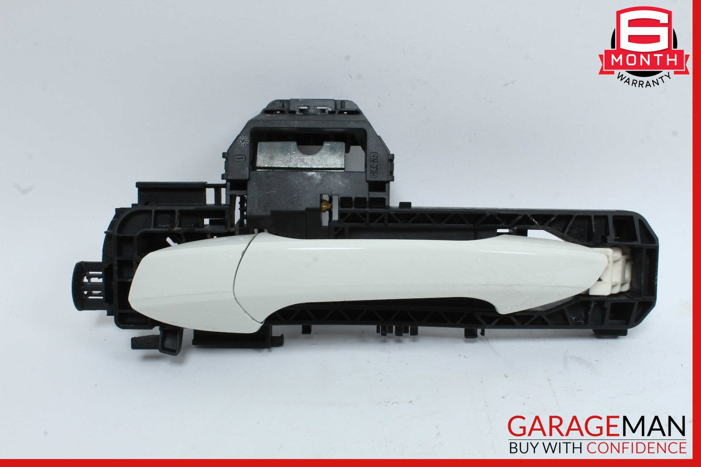 10-13 Mercedes W212 E350 E550 E63 AMG Rear Left Exterior Door Handle White OEM