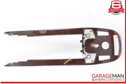 07-09 Mercedes W221 S550 CL600 Center Console Trim Bezel Wood 2216800234 OEM