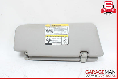 06-12 Mercedes X164 GL450 ML350 Front Left Side Sun Visor Sunvisor Gray OEM