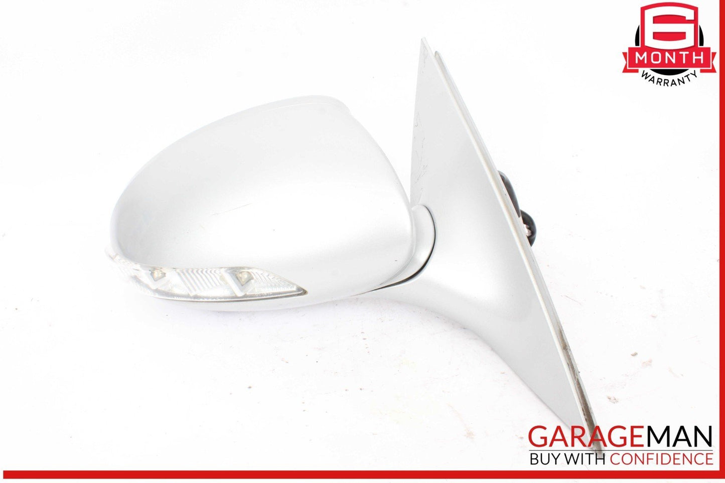 07-09 Mercedes W221 S550 S600 Front Right Side Door Rear View Mirror Silver OEM
