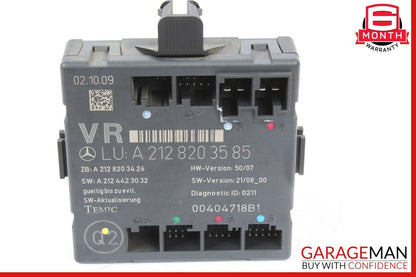 08-14 Mercedes W204 C300 Front Right Passenger Side Door Control Module Unit