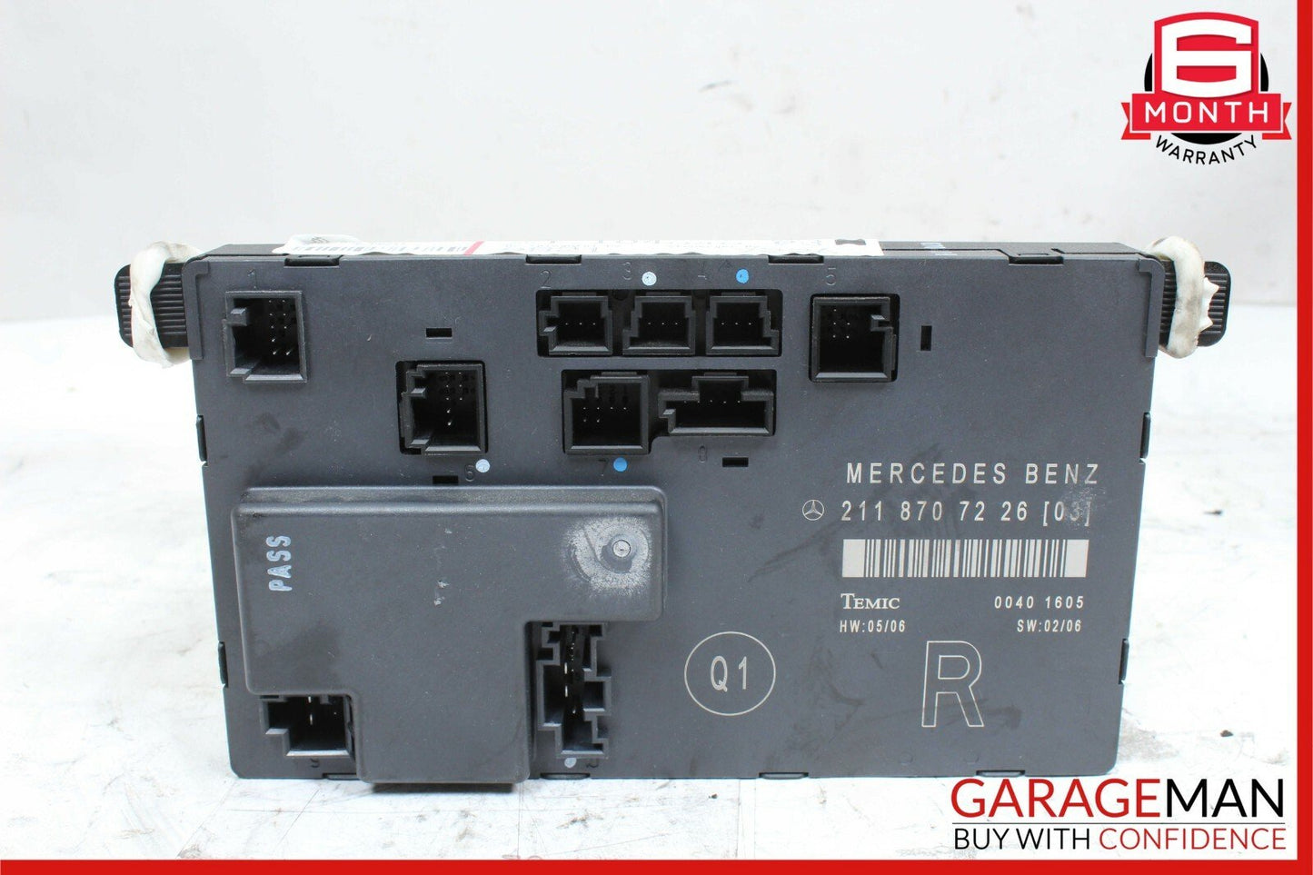 03-09 Mercedes W211 E350 E550 Front Right Passenger Door Controller Module Unit
