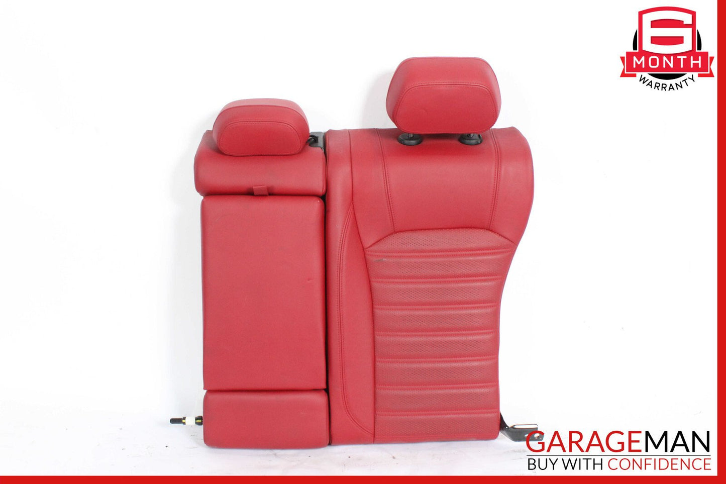 17-21 Alfa Romeo Giulia Rear Left Side Top Upper Seat Cushion Cover Assy Red OEM