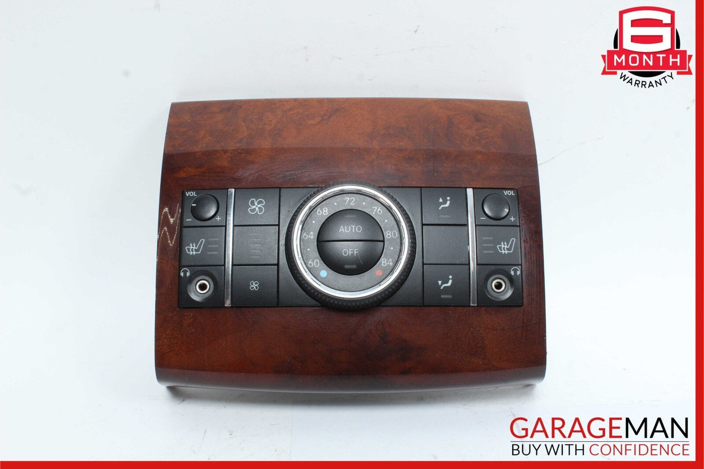 06-09 Mercedes W251 R350 R500 Heater Climate Control Switch W/ Trim Bezel OEM