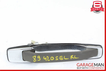 86-91 Mercedes W126 420SEL Sedan Rear Left Side Exterior Door Handle OEM