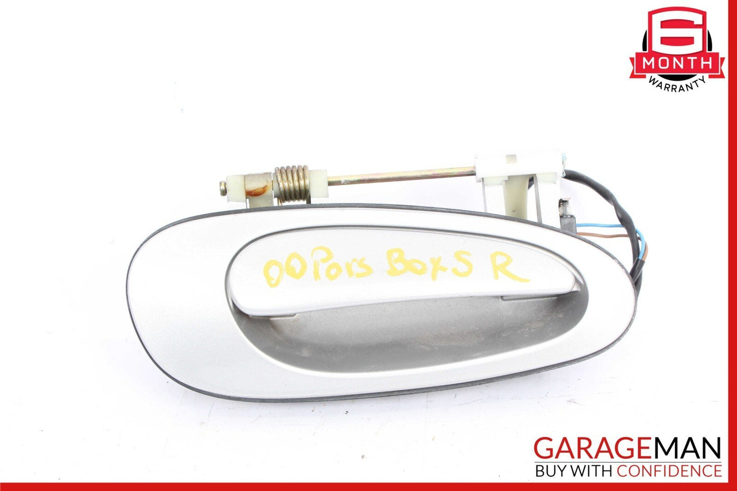 97-04 Porsche Boxster 986 Front Right Side Exterior Door Handle Silver