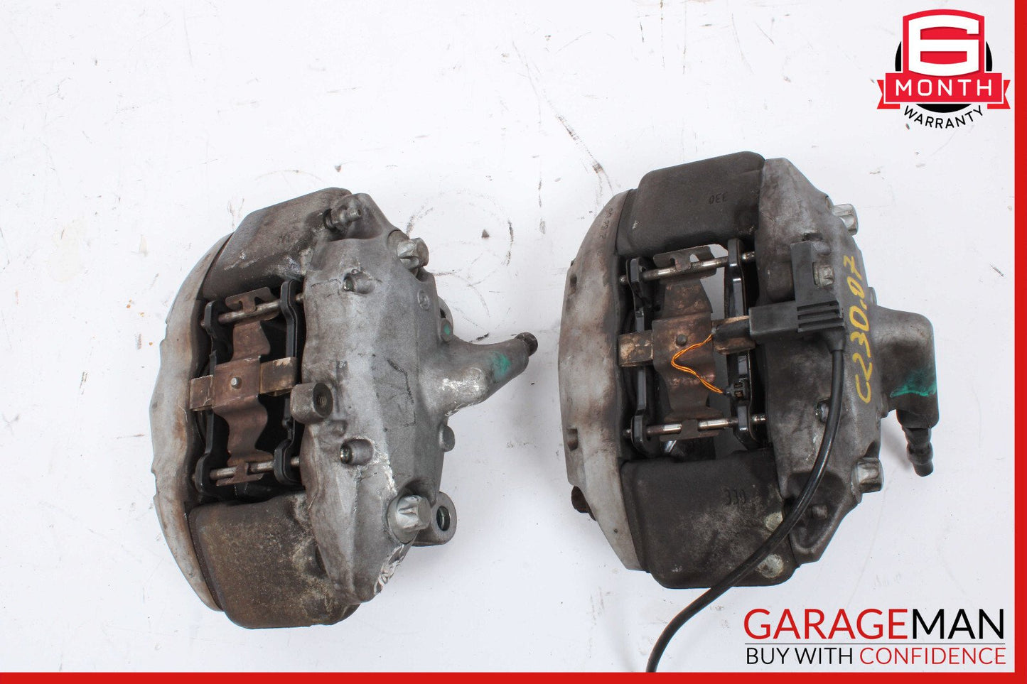05-07 Mercedes W203 C230 Front Right & Left Side Brake Caliper Calipers OEM