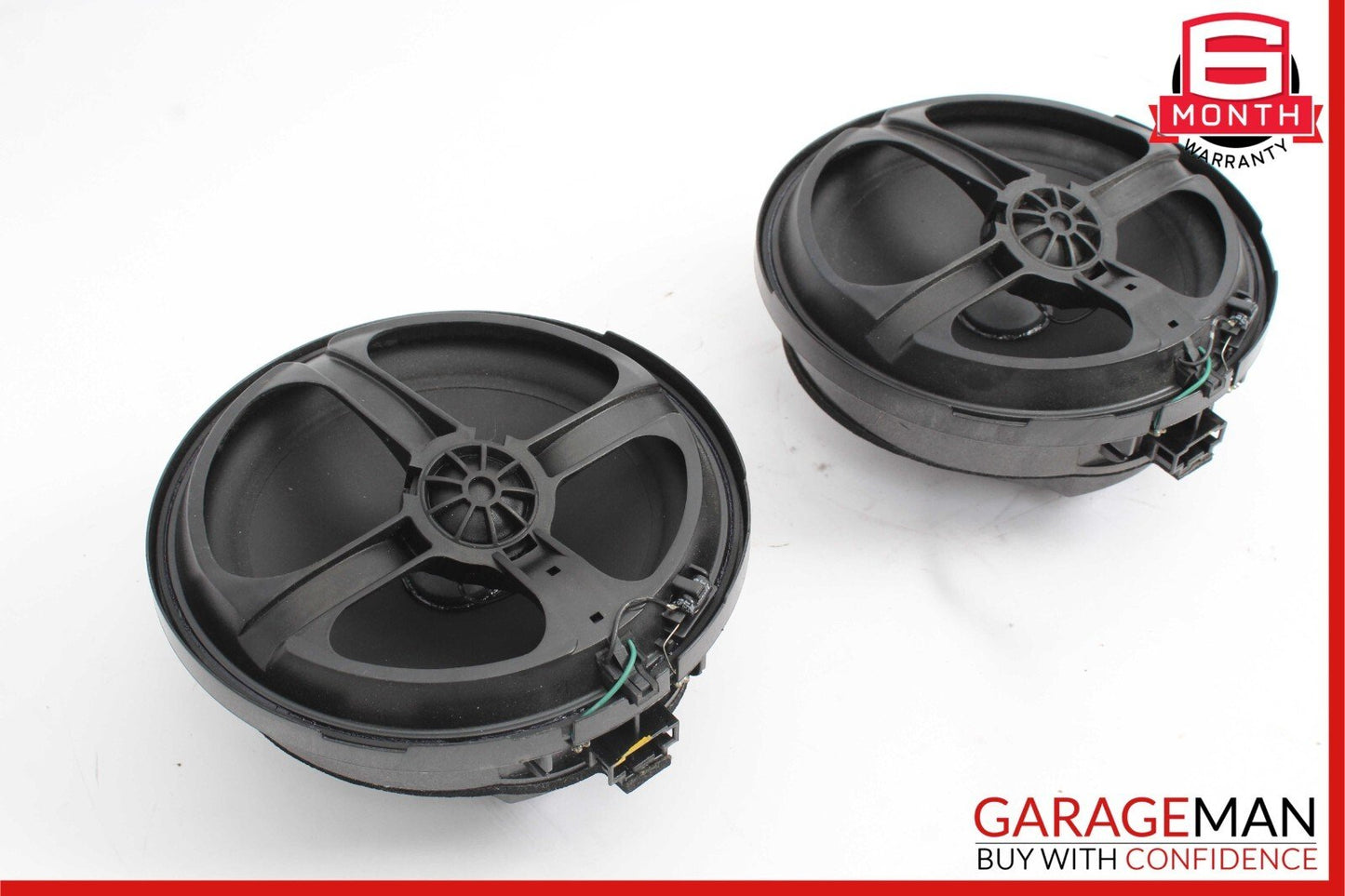 08-14 Mercedes W204 C300 Sedan Rear Left and Right Side Door Speaker Set of 2