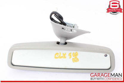 01-09 Mercedes W209 CLK500 C230 Top Upper Rear View Mirror Auto Dimming Gray OEM