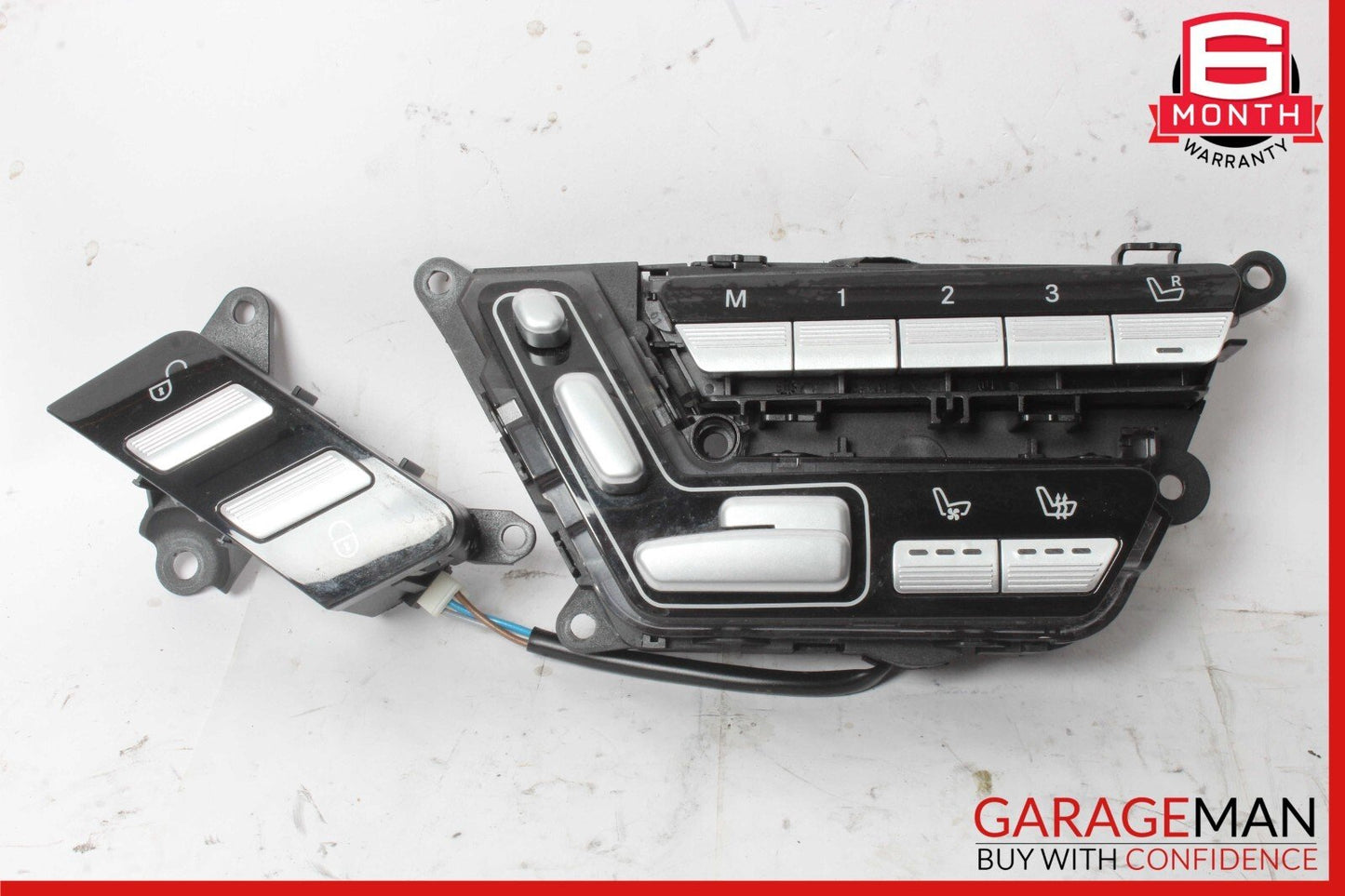 07-14 Mercedes S550 S600 CL600 Front Left Side Seat Controller Switch Set of 2