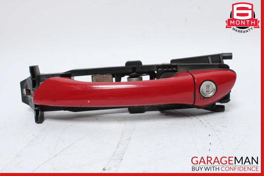 05-11 Mercedes R171 SLK350 Front Left Driver Side Exterior Door Handle Red OEM