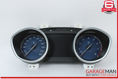 14-17 Maserati Ghibli Speedometer Odometer Instrument Cluster Gauge OEM