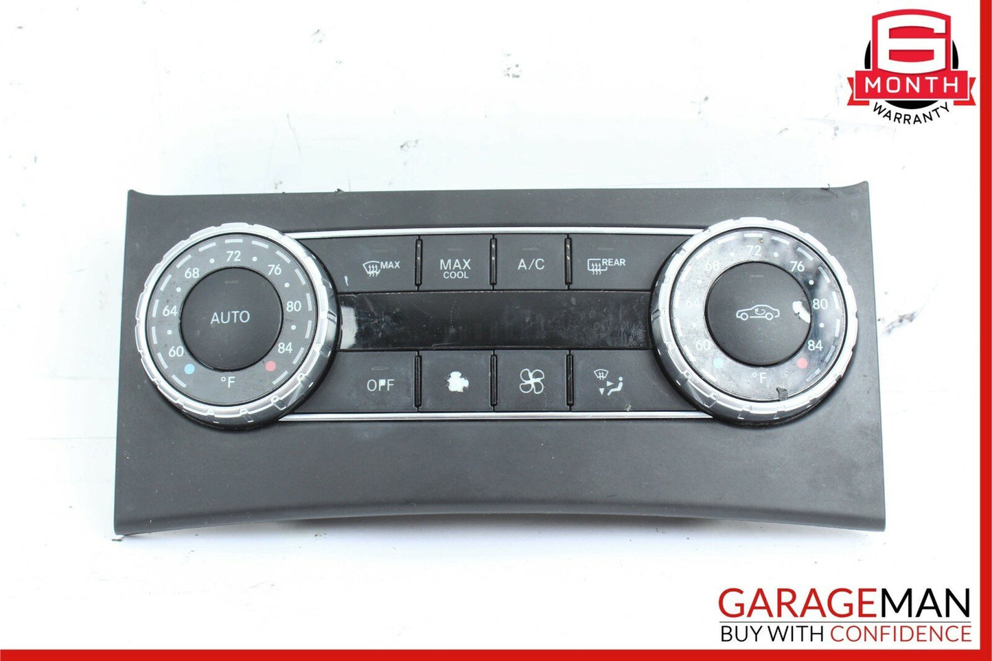 12-14 Mercedes C250 C300 AC A/C Climate Temperature Heater Switch Control Panel