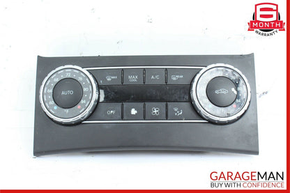 12-14 Mercedes C250 C300 AC A/C Climate Temperature Heater Switch Control Panel