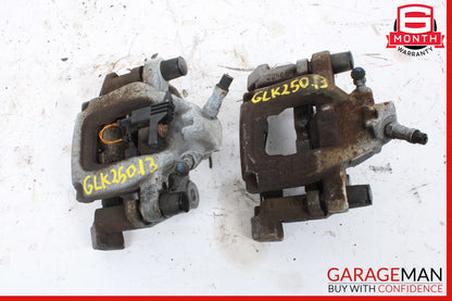 10-15 Mercedes X204 GLK250 Rear Brake Calipers Left and Right Set OEM