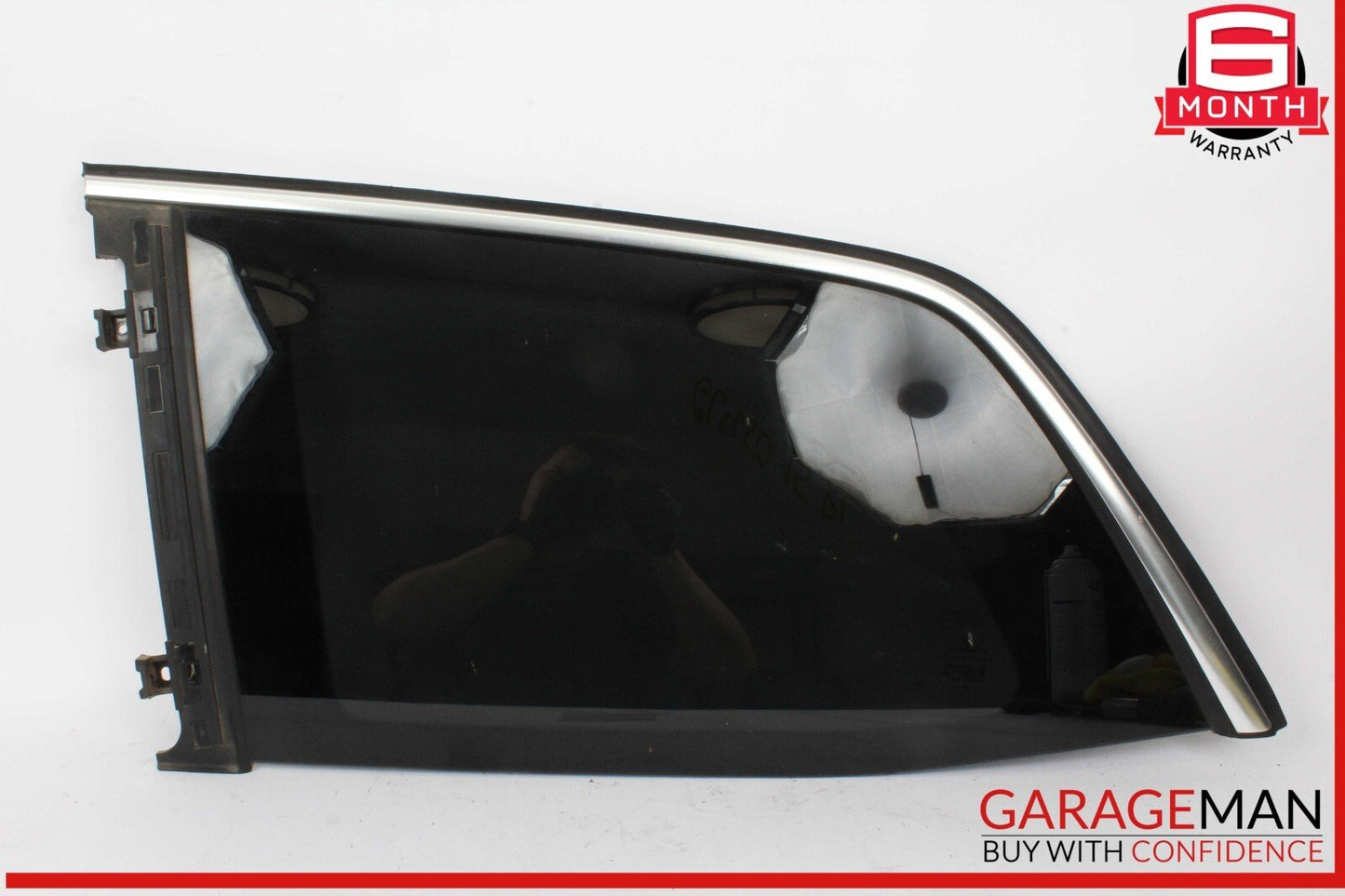 13-19 Mercedes X166 GL450 GLS550 Rear Left Side Quarter Window Glass OEM