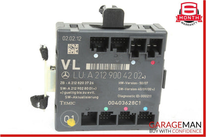 08-15 Mercedes W204 C250 Front Left Driver Side Door Control Module Unit OEM