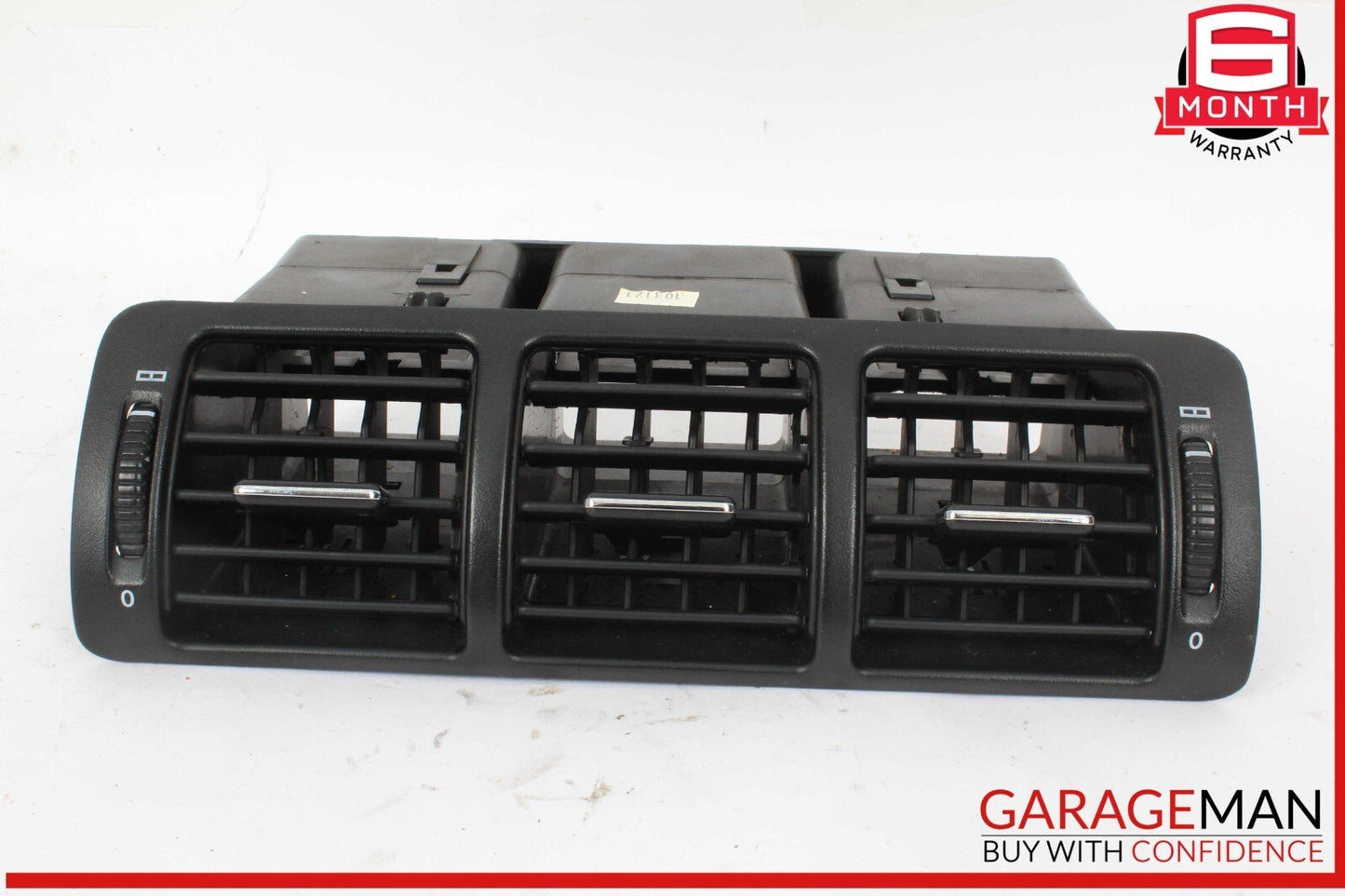 98-05 Mercedes W163 ML350 ML430 Dashboard Center A/C AC Air Vent Trim Black OEM