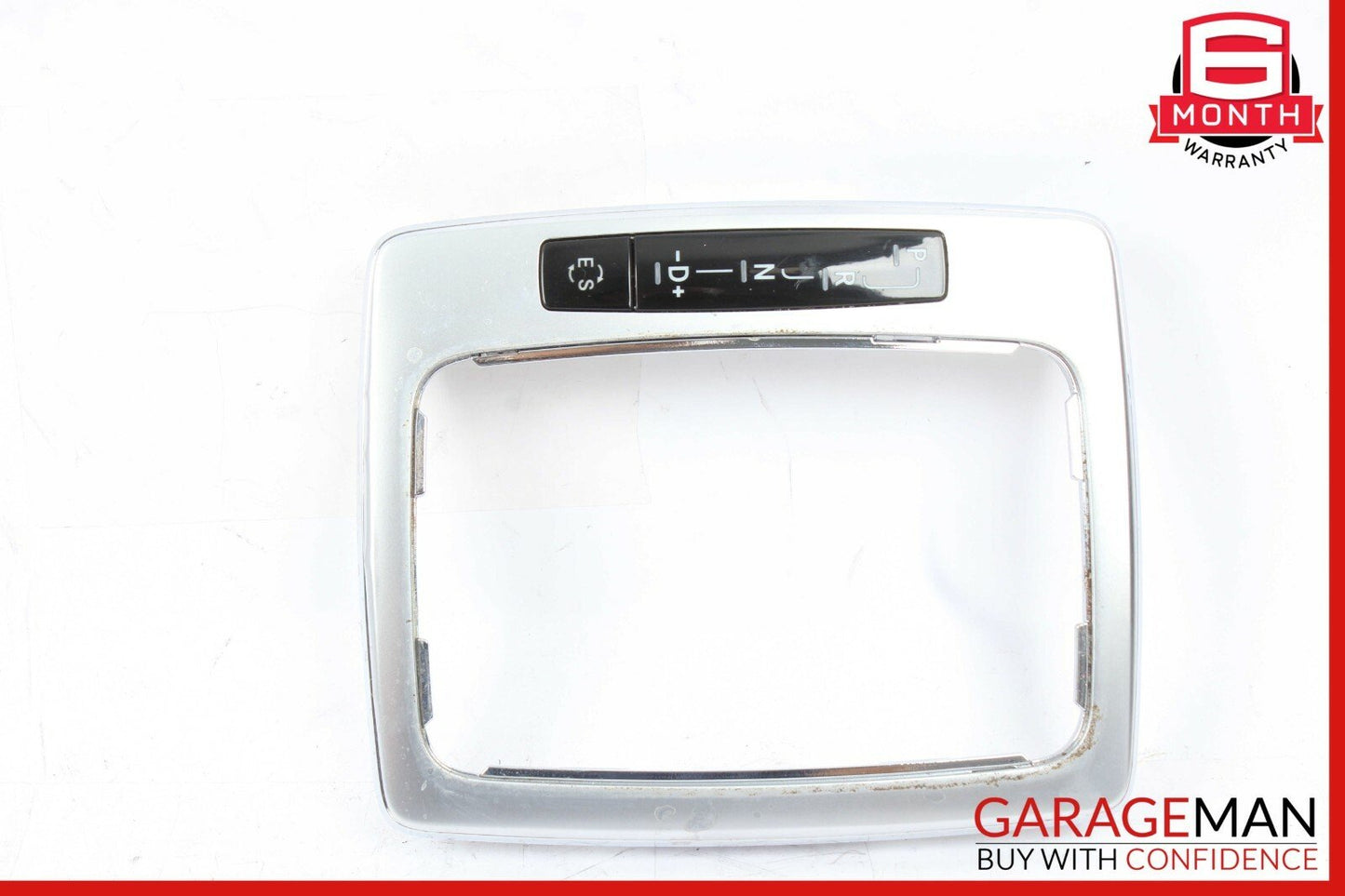 08-14 Mercedes C250 GLK350 E350 Center Console Shift Shifter Bezel Trim Silver