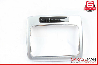 08-14 Mercedes C250 GLK350 E350 Center Console Shift Shifter Bezel Trim Silver