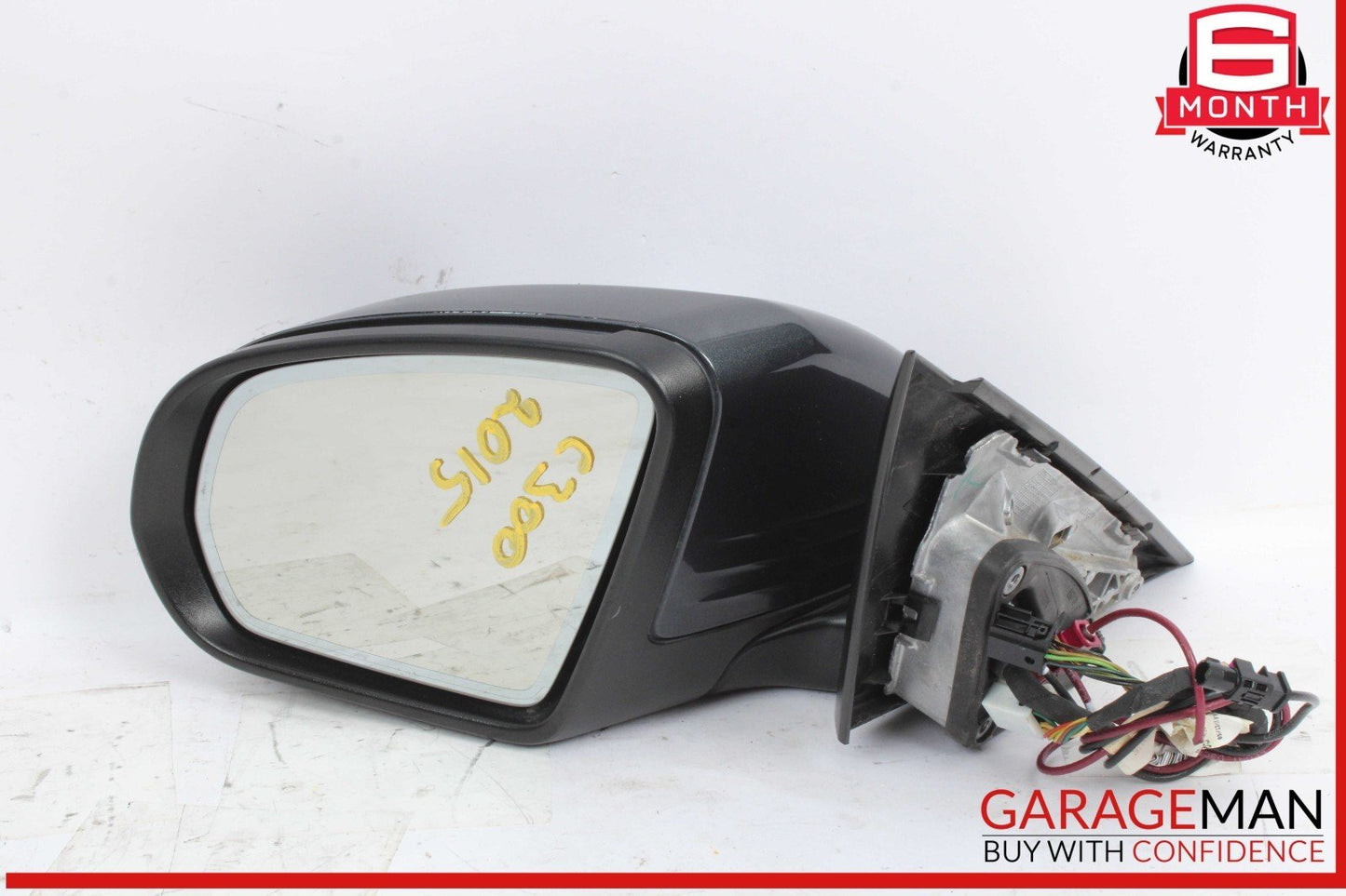 15-16 Mercedes W205 C300 C350e Sedan Front Left Side Mirror Door Rear View OEM