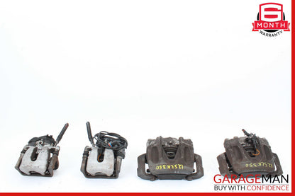 12-20 Mercedes R172 SLK350 Complete Front & Rear Brake Caliper Calipers Set OEM