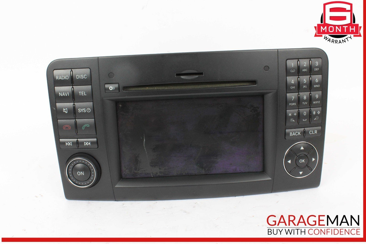 09-12 Mercedes X164 GL450 ML350 Comand Head Unit Navigation Radio CD Player OEM