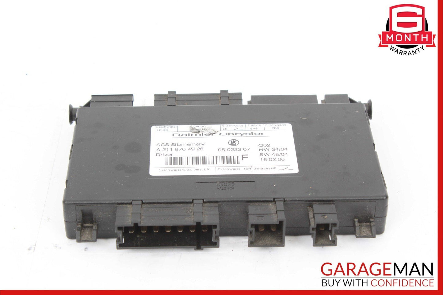 03-13 Mercedes W251 R350 GL550 E320 Front Left Seat Control Module Unit OEM