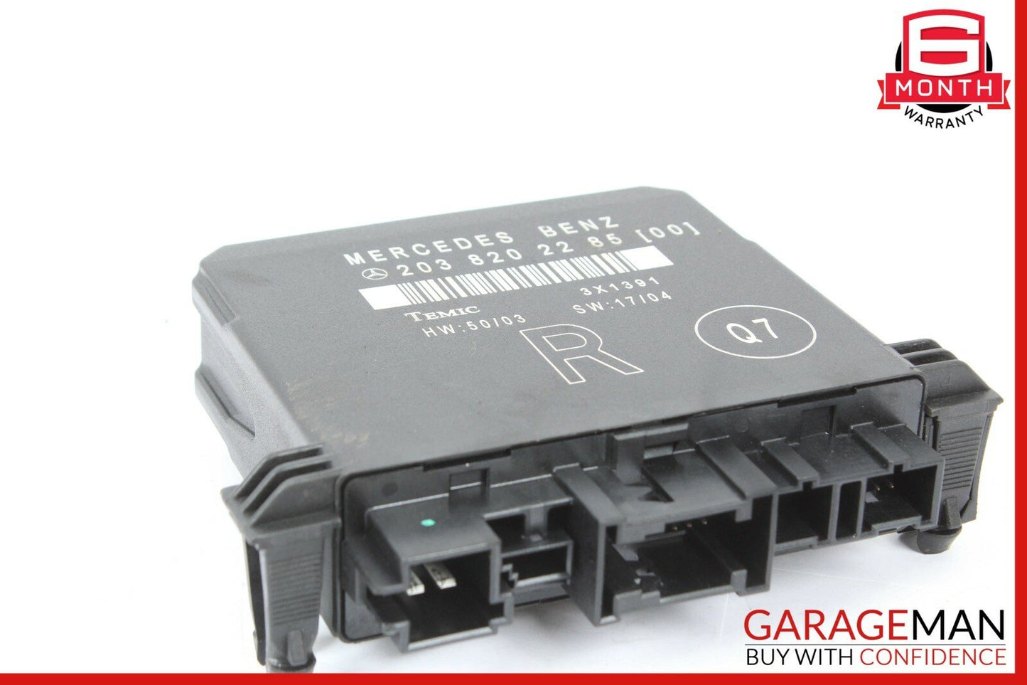 01-07 Mercedes W203 C230 C240 C320 Rear Right Door Control Module 2038202285 OEM