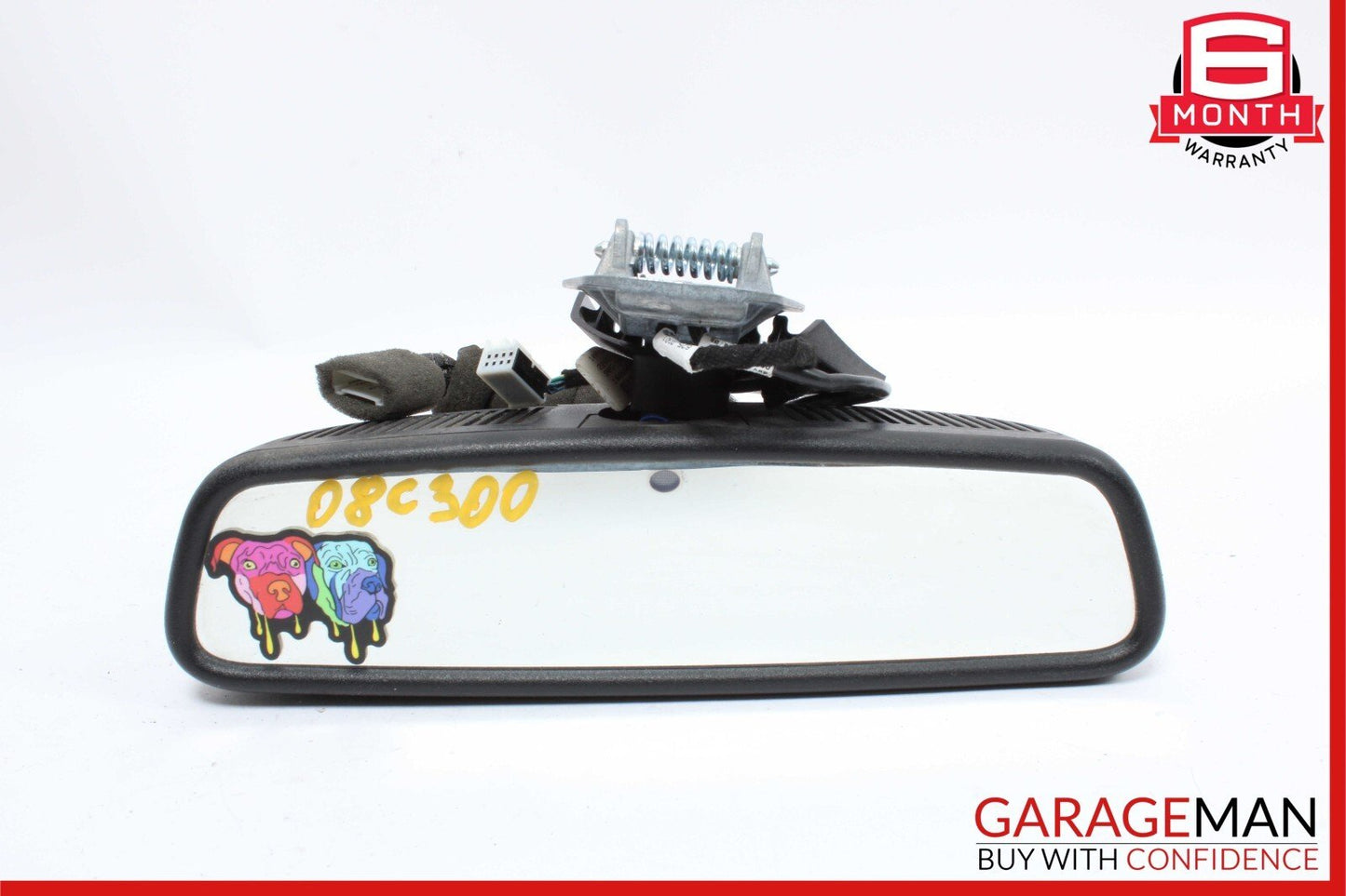 08-11 Mercedes W204 C300 C250 C63 Front Top Upper Rear View Mirror Assembly OEM